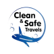 Image of Clean & Safe Travels Kiosk logo